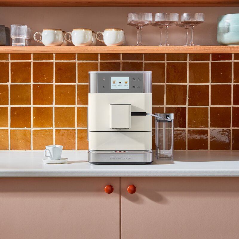 KitchenAid Espressomaskin helautomatisk KF7 porcelain white