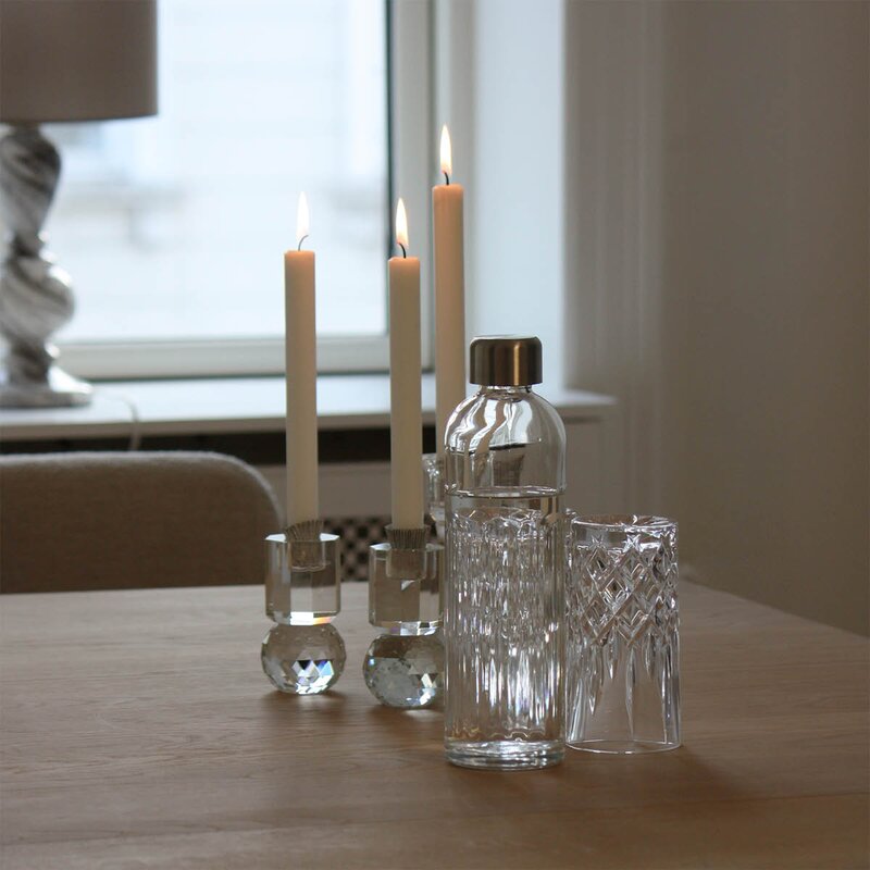 Bubliq Glassflaske til Glass kullsyremaskin 0,65L klar