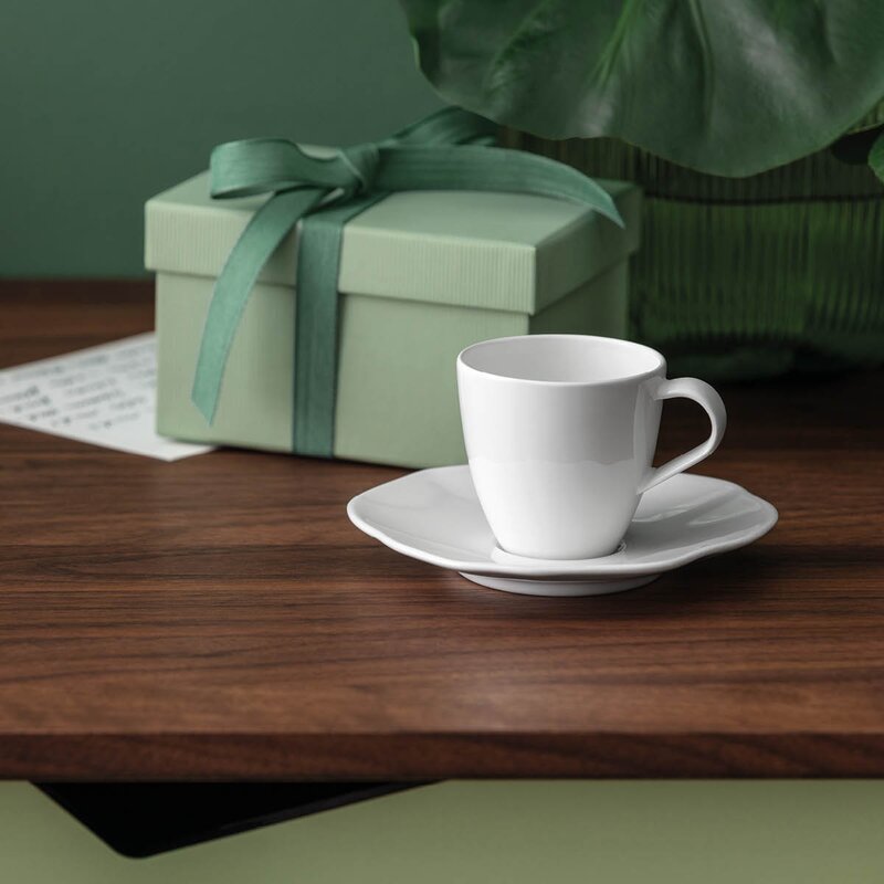 Villeroy & Boch Pura espressokopp 5 cl hvit