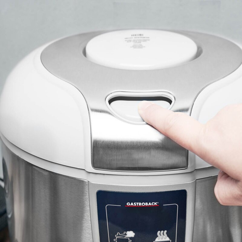 Gastroback Design Pro riskoker 5L rustfritt stål