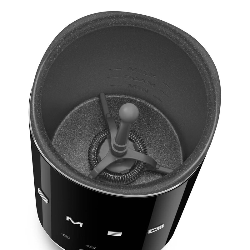 SMEG Melkeskummer MFF02 180 ml svart