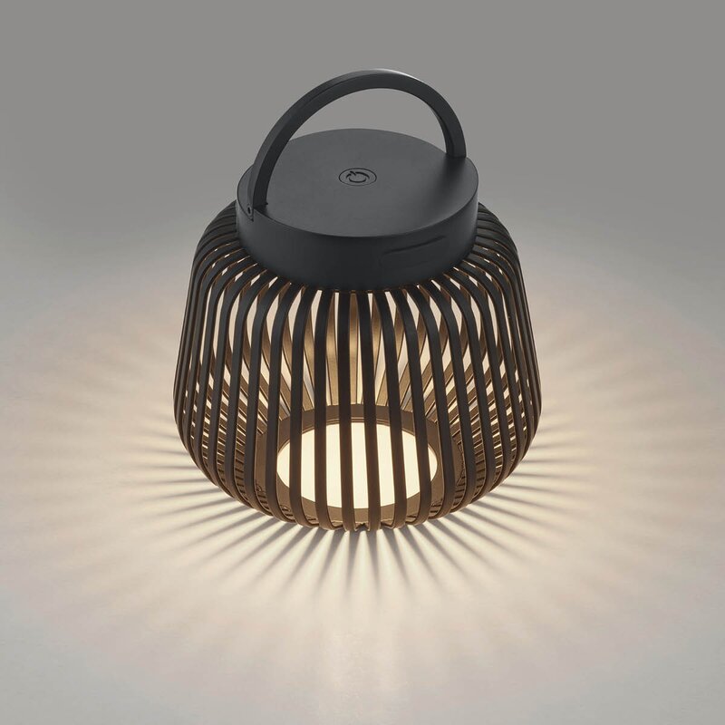 Blomus Lito LED lykt XS 13,5 cm 12 cm sort