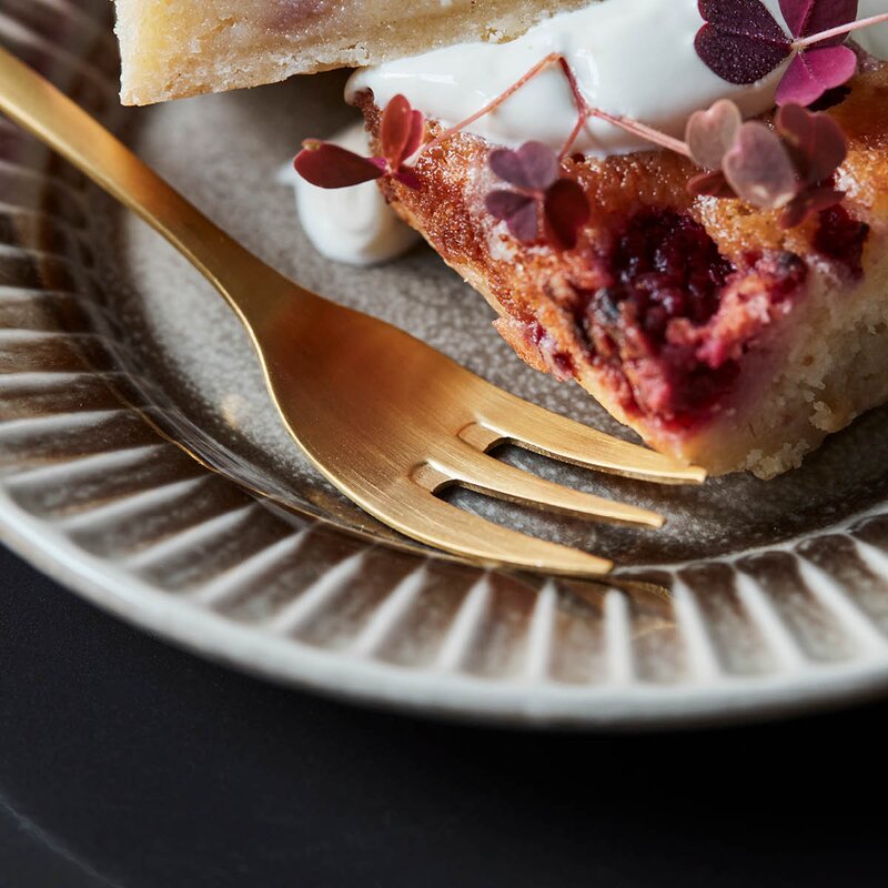 House Doctor Golden kakegaffel 4 stk 14,5 cm gull