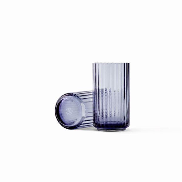 Lyngby Porcelæn Vase 12,5 cm midnight blue