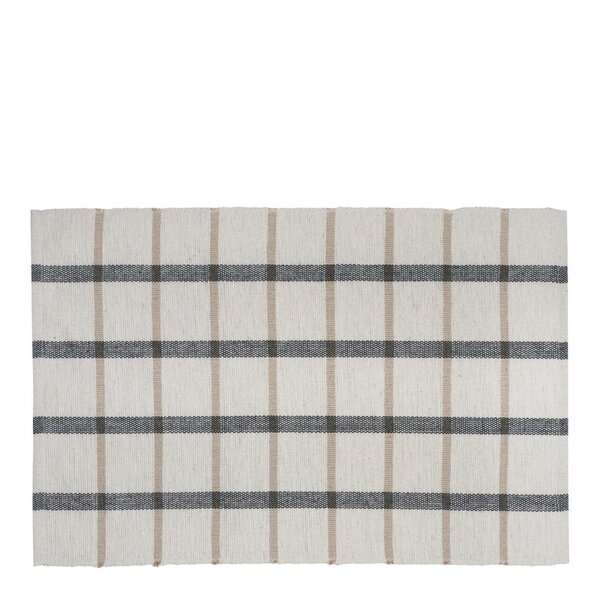 Holmen Eddy bordløper 35x100 cm blå/offwhite