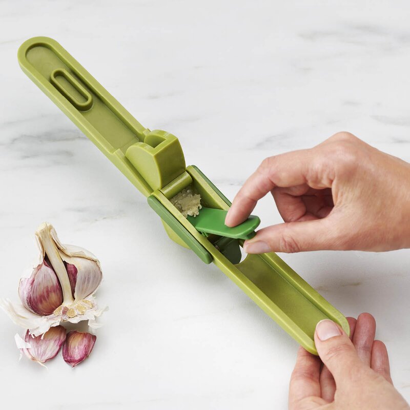 Joseph Joseph CleanForce hvitløkspresse 6 cm grønn