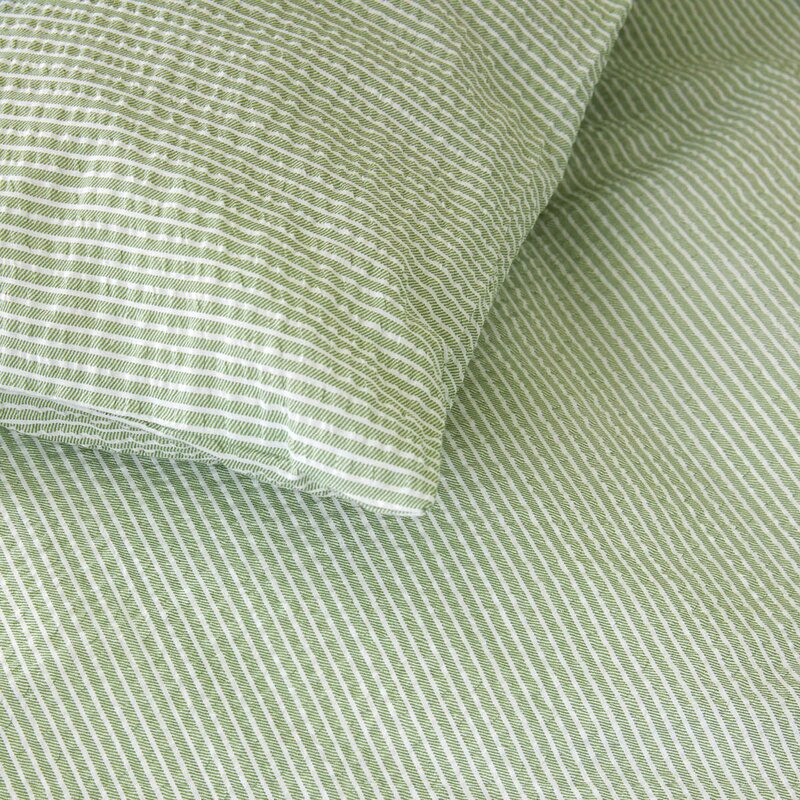 Høie Lykke krepp sengesett 140x200 cm lavendel