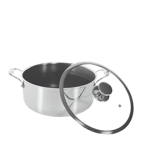 Gladkokken Hybrid gryte med lokk 7,1L 28 cm