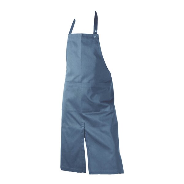 The Organic Company Forkle med lommer 80x95 cm gråblå