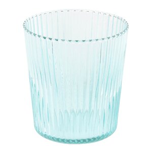 Paveau Ribbed Elegance glass Lucky 25 cl turkis