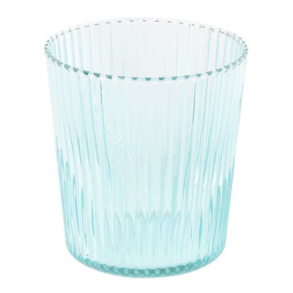 Paveau Ribbed Elegance glass Lucky 25 cl turkis
