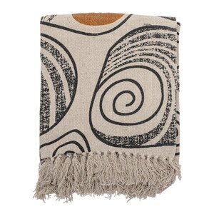 Bloomingville Pledd Giano 160x130 cm natur