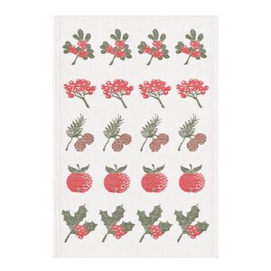 Ekelund Bärkvist håndkle 35x50 cm rød