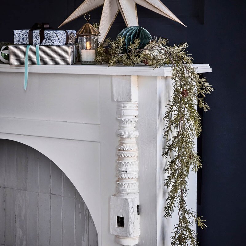 House Doctor Sertum girlander 185 cm grønn