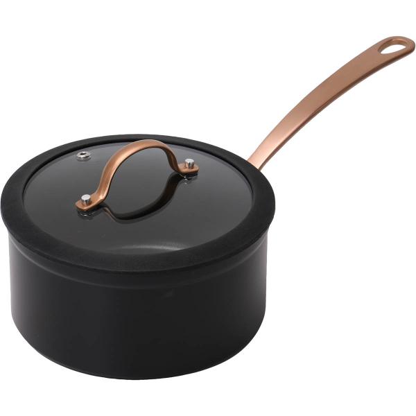 Modern House Black Copper kasserolle 1,5L keramisk svart