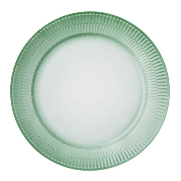 Royal Copenhagen Iris tallerken 27 cm grønn