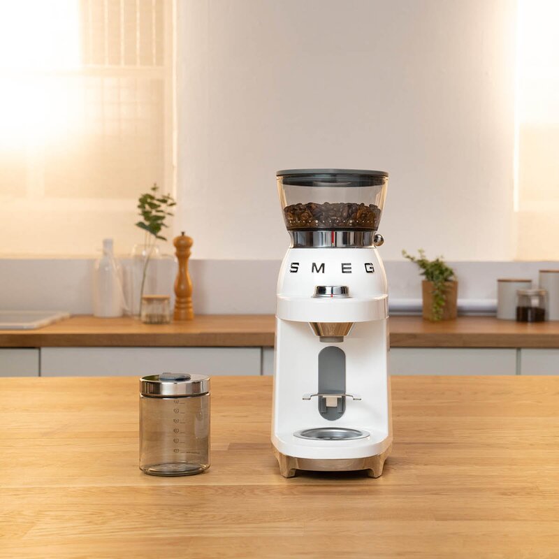 SMEG Kaffekvern CGF03 240g 150 W hvit