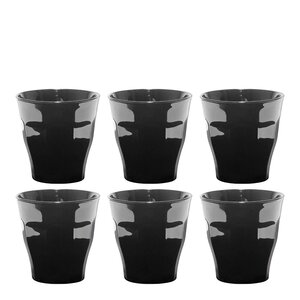 Duralex Picardie glass 25 cl 6 stk svart