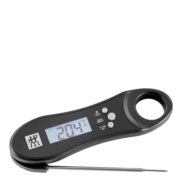 Zwilling BBQ+ digital steketermometer 15,5 cm svart