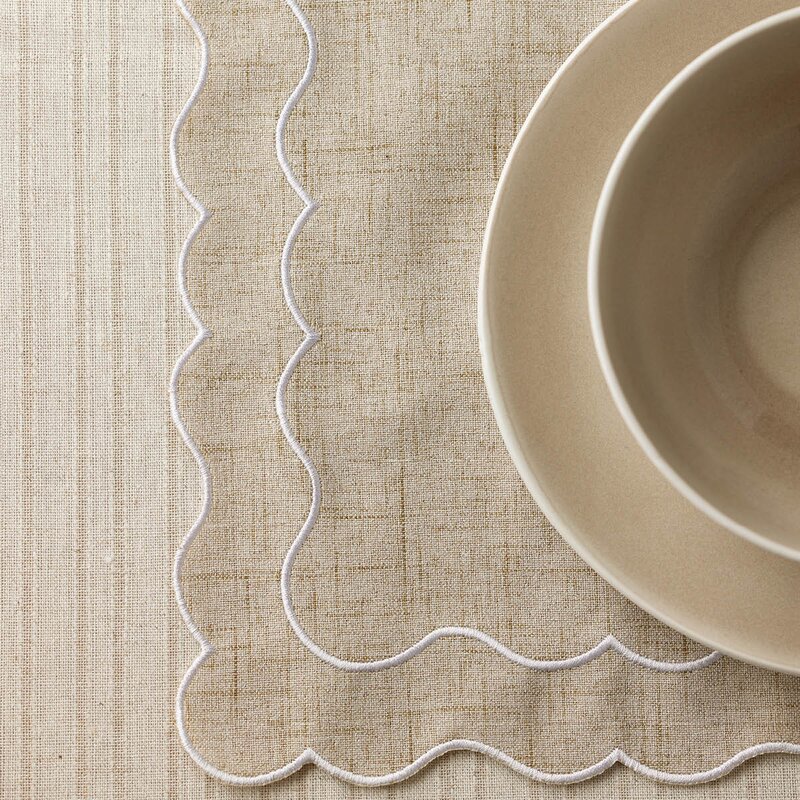 Holmen Linni dekkebrikke 43x30 cm beige