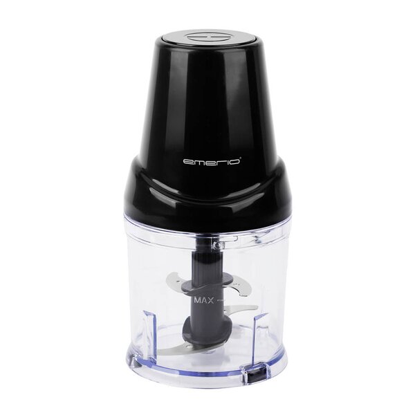EMERIO Minihakker med 4 kniver svart 
