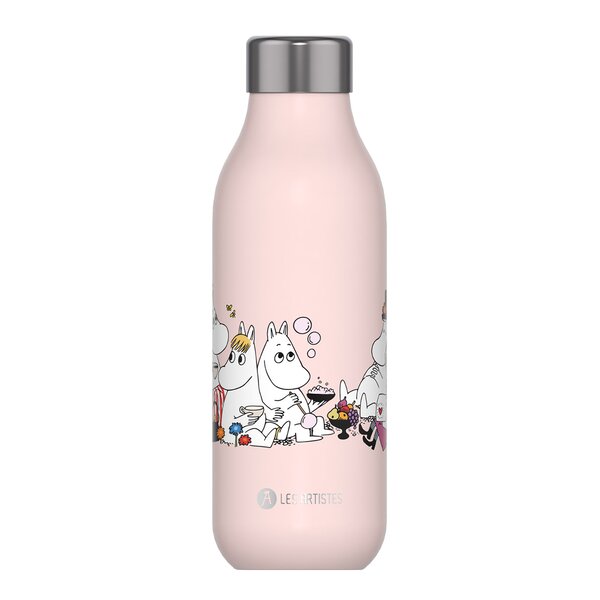 Les Artistes Bottle Up mummi termoflaske 0,5L samling rosa
