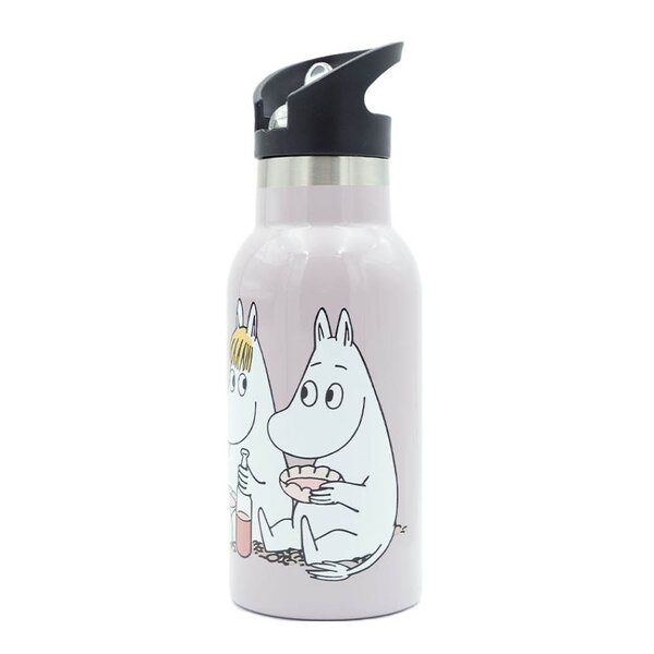 Moomin Mummi drikkeflaske 0,35L Lunsj lilla