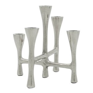 House Doctor Tristy lysestake 20x19 cm sølvfinish