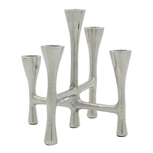 House Doctor Tristy lysestake 20x19 cm sølvfinish