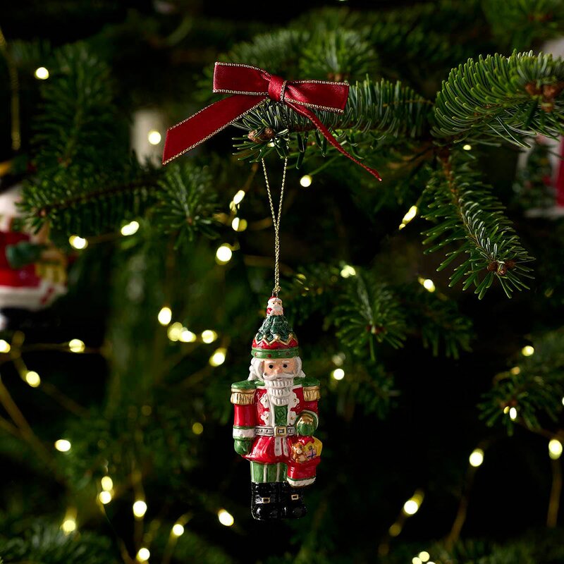 Spode Christmas Tree juletrepynt Nutcracker with Tree Hat