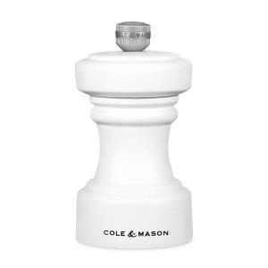 Cole & Mason Hoxton saltkvern 10 cm matt hvit