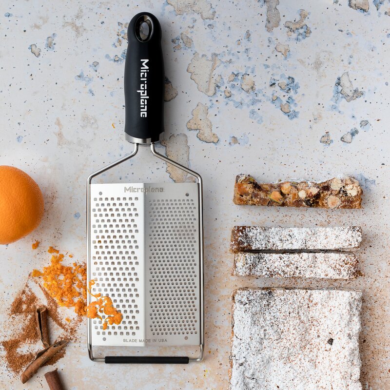 Microplane Gourmet rivjern dobbel fin/grov rustfri