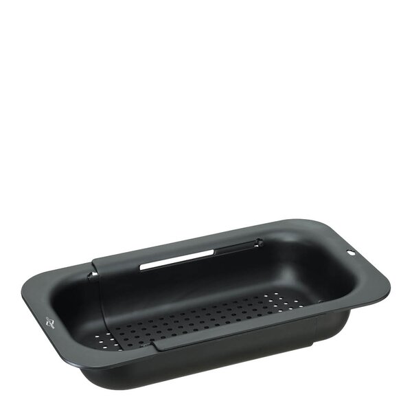 Küchenprofi Dørslag til vask justerbart 34 cm svart