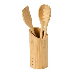 Satake Kjøkkenredskap med stativ 4 deler bambus