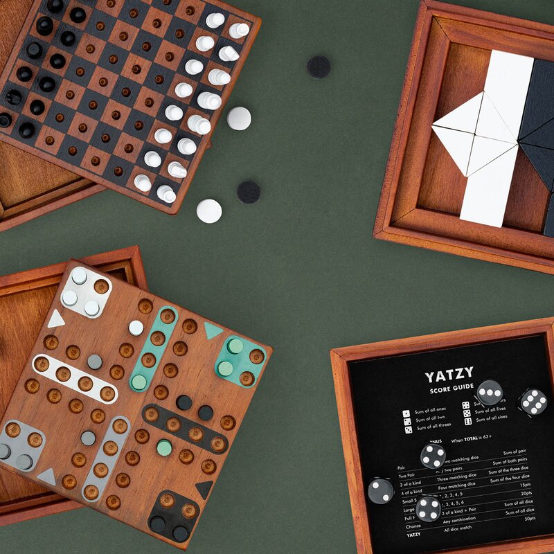 Iron & Glory Ludo 14x14 cm tre