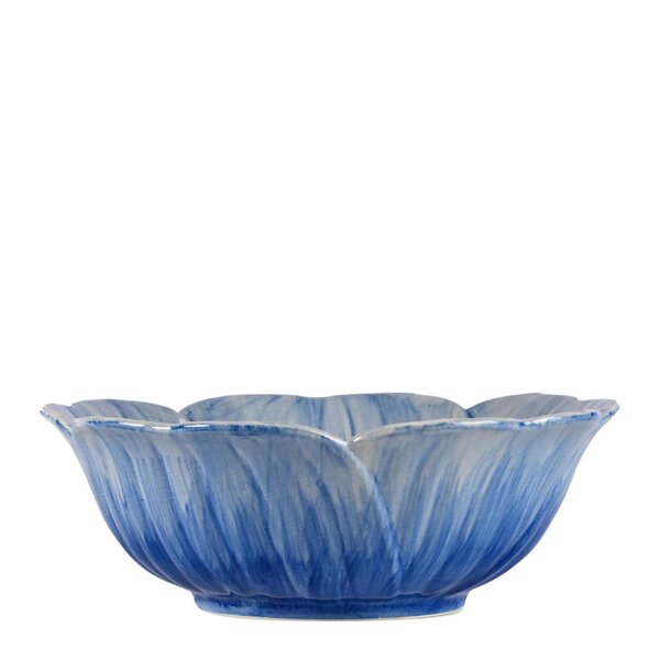 ByOn Poppy valmue skål M 18x6,5 cm blå