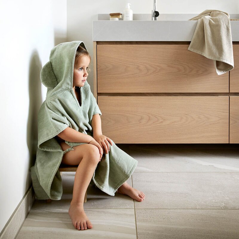 Høie Magic badeponcho barn onesize dus grønn