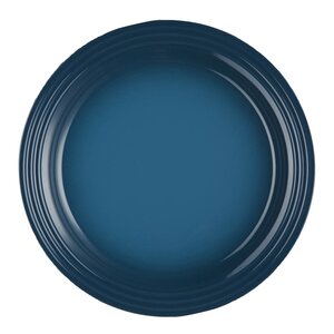 Le Creuset Signature flat tallerken 27 cm deep teal