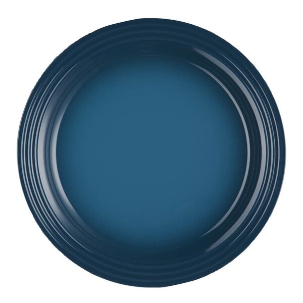 Le Creuset Signature flat tallerken 27 cm deep teal