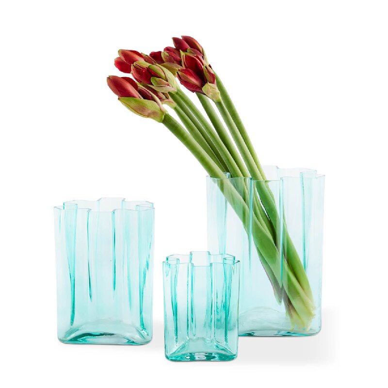 Pols Potten Hanari vase L 38 cm lysegrønn