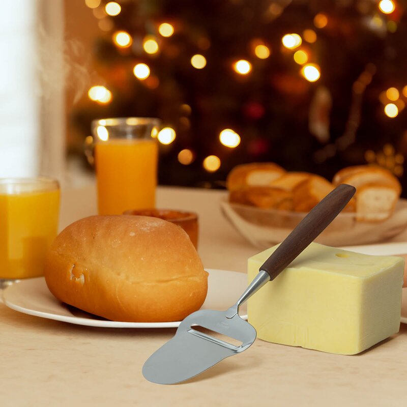 Bjørklund Valnøtt ostehøvel 23 cm stål/valnøtt