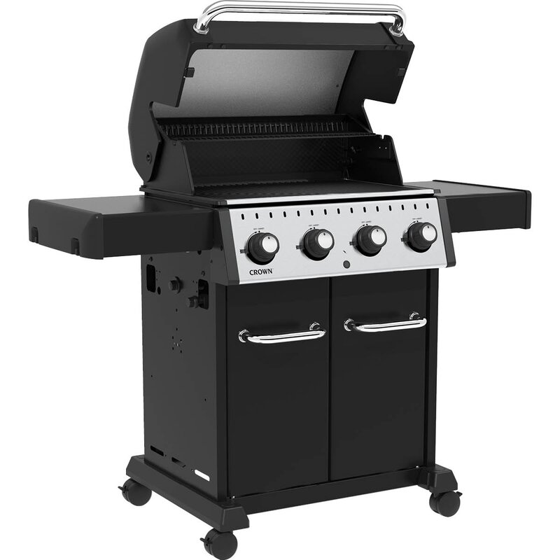 Broil King Crown 420 gassgrill med fire brennere