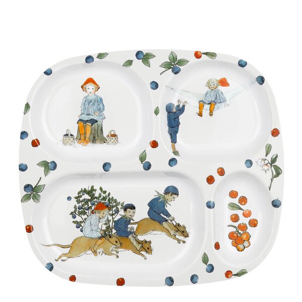 Rätt Start Elsa Beskow tallerken 4 rom Putte