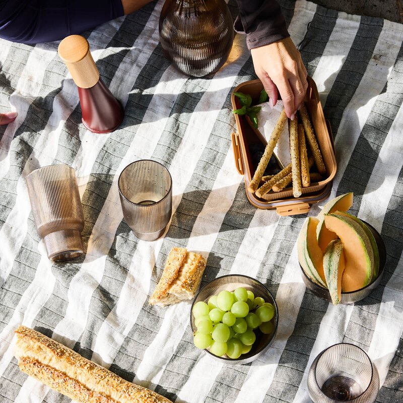 Sagaform Billi skål 70 cl 4 stk brun