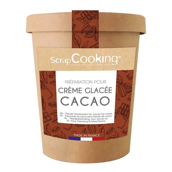 ScrapCooking Iskremmix 145 g sjokolade brun