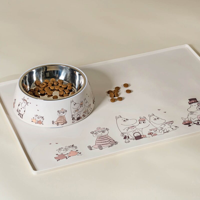 Muurla Moomin for Pets silikonmatte 60x40 cm beige