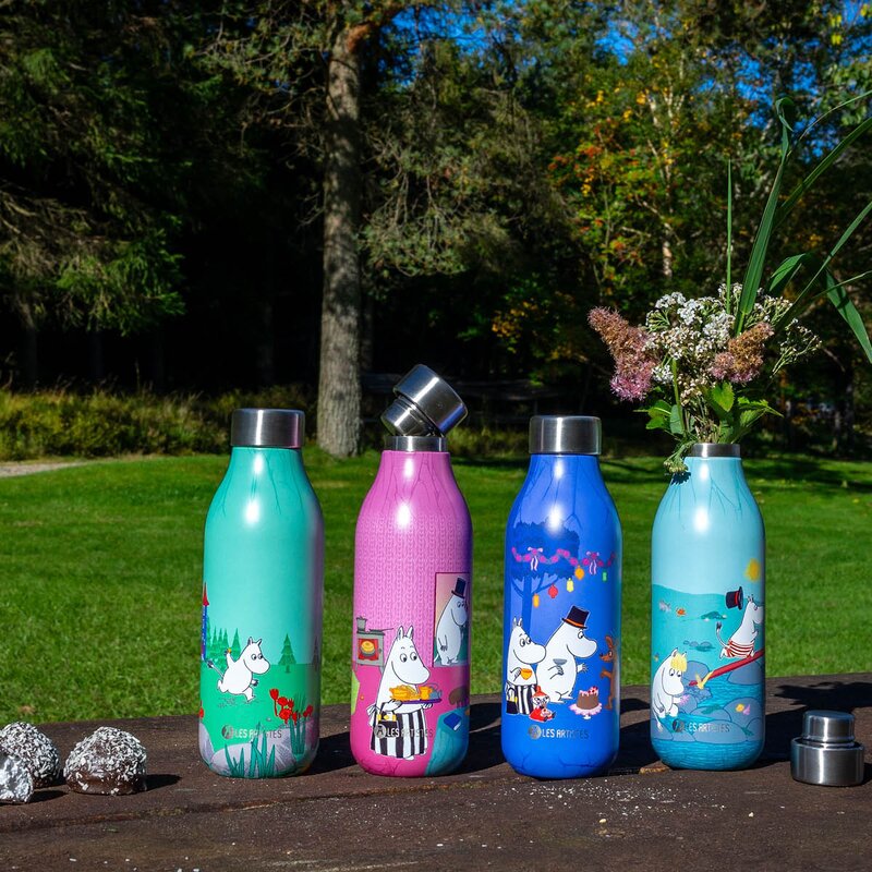 Les Artistes Bottle Up termoflaske Mummitrollet 0,5L multi