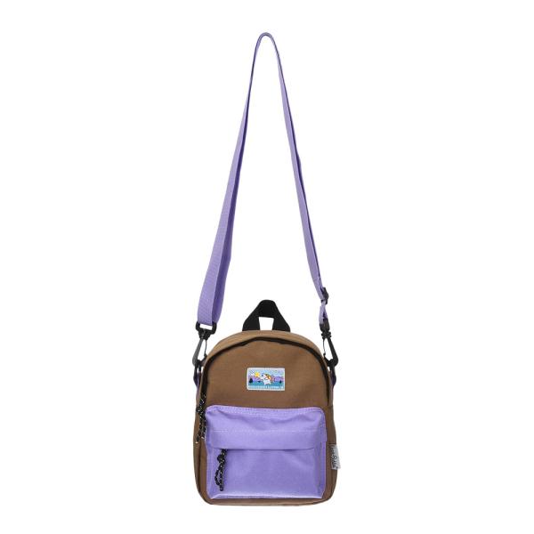 Nordicbuddies – Mummi crossbody veske eventyr brun/lilla