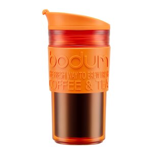 Bodum Travel Mug reisekopp 35 cl dobbeltvegg oransje