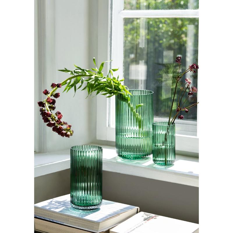 Lyngby Porcelæn Vase 20,5 cm copenhagen green